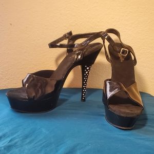 Pleaser Rhinestone Heels